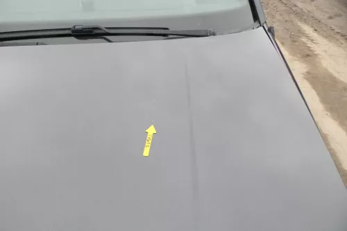 VW Golf 4 Cabrio 1E Motorhaube Haube Klappe vorne schwarz LC9Z (166756)