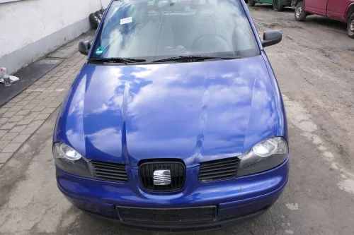 Seat Arosa 6H Facelift Motorhaube Haube Klappe vorne blau LS5N (166802)