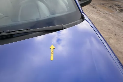 Seat Arosa 6H Facelift Motorhaube Haube Klappe vorne blau LS5N (166802)