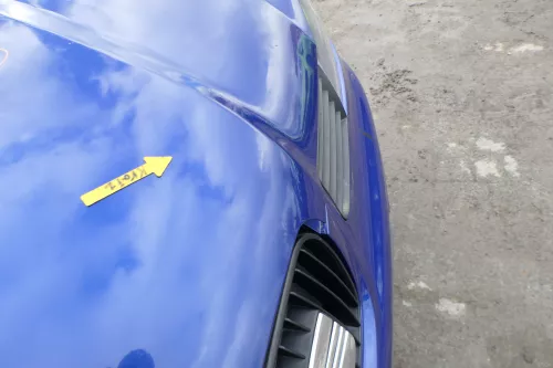 Seat Arosa 6H Facelift Motorhaube Haube Klappe vorne blau LS5N (166802)