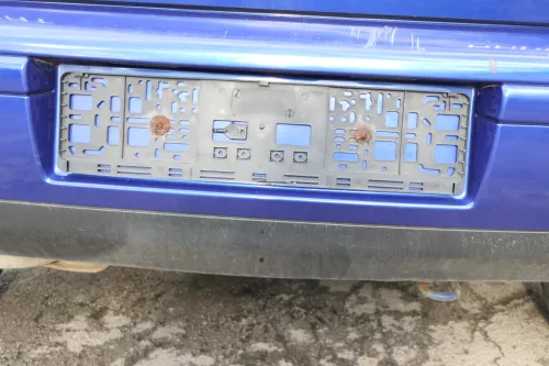 Seat Arosa 6H Stoßstange hinten Facelift Heckstoßstange blau LS5N (166807)