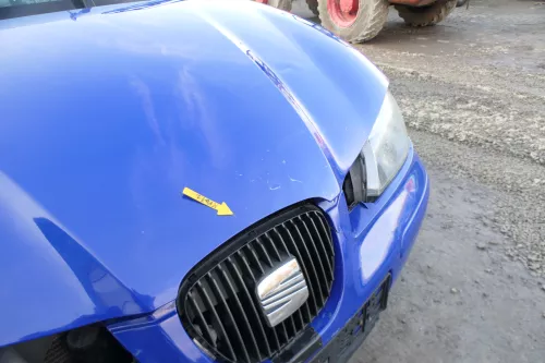 Seat Ibiza 6L Motorhaube Haube Klappe vorne blau LS5G 6L0823031D (166820)