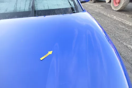 Seat Ibiza 6L Motorhaube Haube Klappe vorne blau LS5G 6L0823031D (166820)