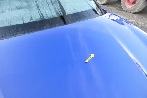 Seat Ibiza 6L Motorhaube Haube Klappe vorne blau LS5G 6L0823031D (166820)