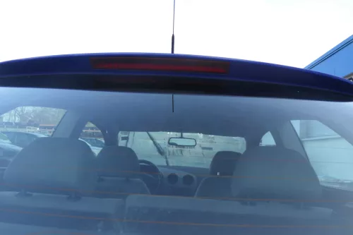 Seat Ibiza 6L Heckklappe Klappe hinten Kofferraumklappe blau LS5G ohneBremsleuch (166833)