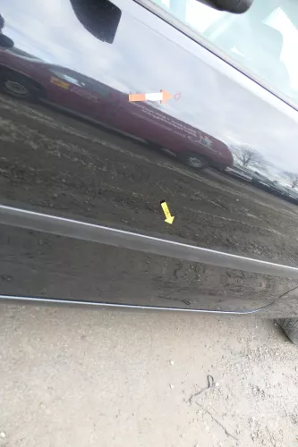 VW Polo 9N 9N3 Tür vorne links Fahrertür 2/3-Türer schwarz LC9Z ohneAnbautei (166864)