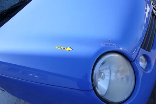 VW Lupo Motorhaube KLappe vorne blau LR5A (166880)