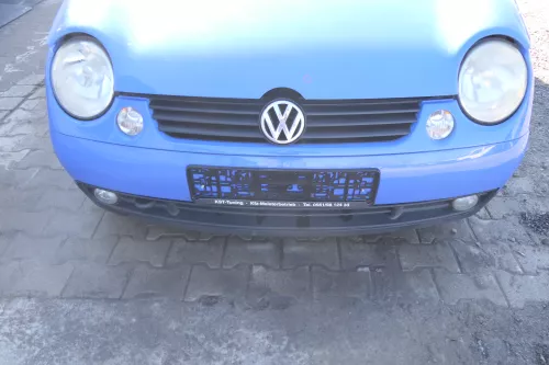 VW Lupo 6x Stoßstange vorne Frontstoßstange Stoßfänger blau LR5A (166881)