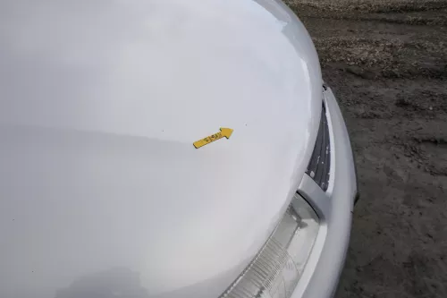 VW Passat 3B Motorhaube Klappe vorne vorn Haube silber grau LB7Z (166899)