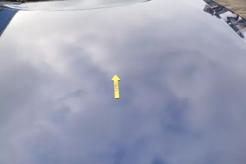 VW Passat 3B Motorhaube Klappe vorne vorn Haube blau LB5N (166917)