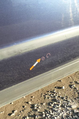 VW Passat 3B 3BG 3B6 Kombi + Limo Tür vorne links Fahrertür blau LN5Y ohneAnbaut (166940)