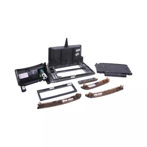 VW Passat 3B 3BG Mittelkonsole Verkleidung Aschenbecher Dekor Holz Optik (166961)