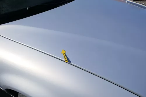 VW Passat 3B Motorhaube Klappe vorne vorn Haube silber grau LB7Z (166965)