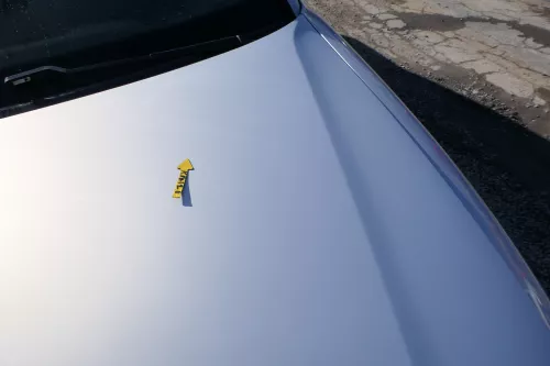 VW Passat 3B Motorhaube Klappe vorne vorn Haube silber grau LB7Z (166965)