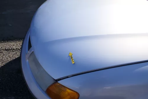 VW Passat 3B Motorhaube Klappe vorne vorn Haube silber grau LB7Z (166965)