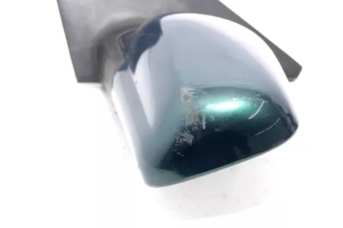 VW Polo 6N manueller manuell Spiegel Außenspiegel links mit Glas grün LC6P (167136)