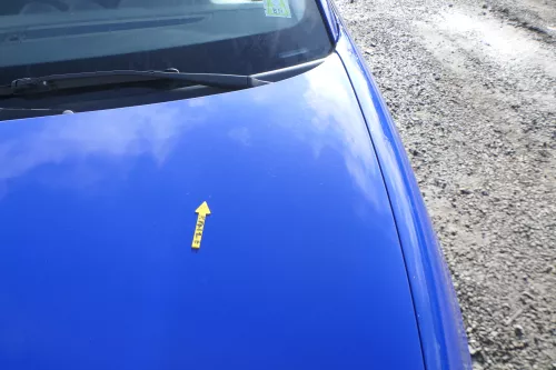 Seat Ibiza 6L Motorhaube Haube Klappe vorne blau LS5G 6L0823031D (167184)