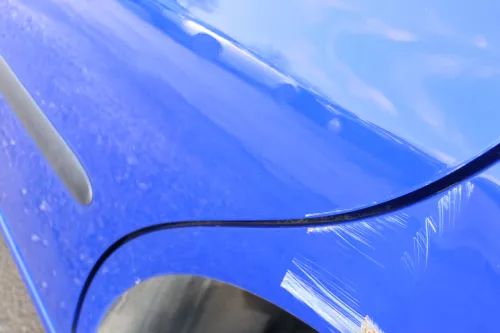 Seat Ibiza 6L Tür 4/5-Türer hinten links blau LS5G - ohne Anbauteile (167191)