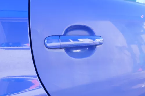 Seat Ibiza 6L Tür 4/5-Türer hinten rechts blau surfblue LS5G - ohne Anbauteile (167193)