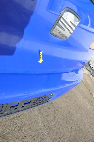 Seat Ibiza 6L Heckklappe Klappe hinten Kofferraumklappe blau LS5G ohneBremsleuch (167194)