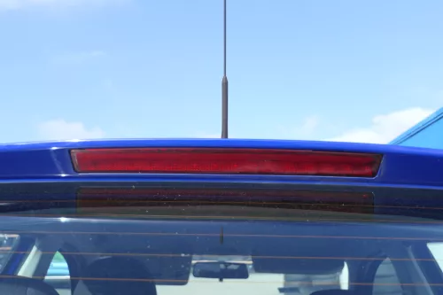 Seat Ibiza 6L Heckklappe Klappe hinten Kofferraumklappe blau LS5G ohneBremsleuch (167194)