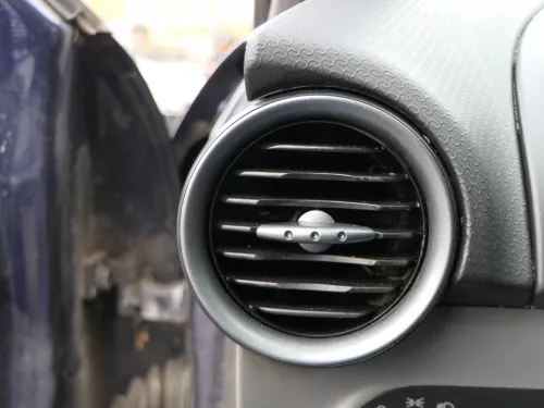 1x Ibiza 6L Lüftungsdüse Düse Lüftung rechts /links Armaturenbrett silber schwar