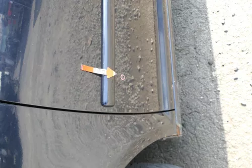 VW Golf 4 Tür vorne links Fahrertür 2/3-Türer blau LC5M ohneAnbauteile (167219)