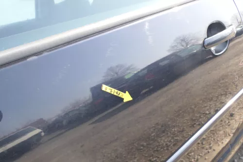 VW Golf 4 Tür vorne links Fahrertür 2/3-Türer blau LC5M ohneAnbauteile (167219)