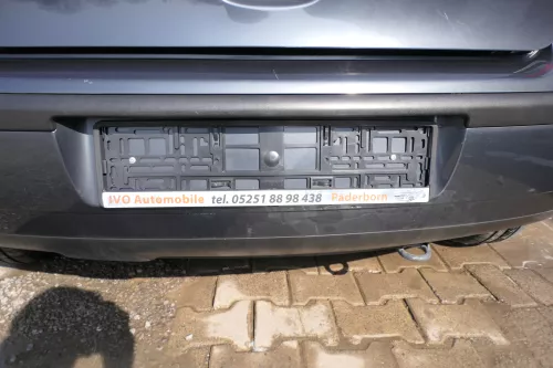 VW Polo 9N 9N3 Stoßstange Heckstoßstange hinten grau LC7V (167246)