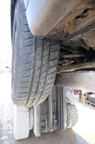 4x VW Polo 9N Felgen Reifen 165/70 R14 81T Sommerreifen 5jx14H2 ET35 ca. 4-5mm (167256)