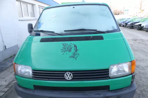 VW T4 Transporter Pritsche Motorhaube Haube Klappe vorne grün LL6N