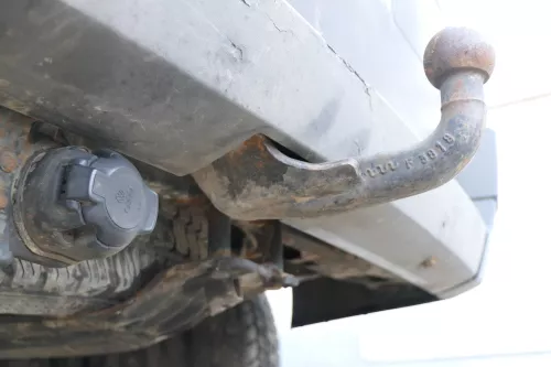 VW T4 Kastenwagen feste starre Anhängerkupplung mit Kabelbaum original F5818