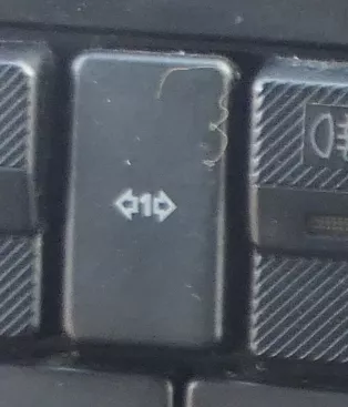 VW T4 Kontrolleuchte 357919235C Anhängerbetrieb Anhängerkupplung