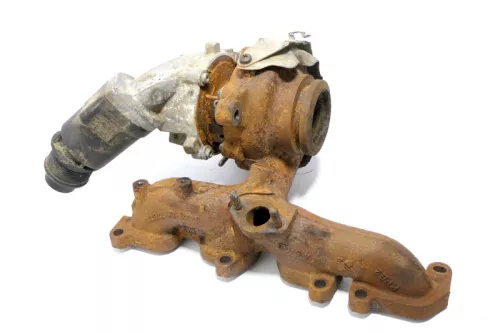 VW Passat Golf 6 Touran Turbolader Turbo Druckdose 03L253056D 1,6 TDI CAY (167392)