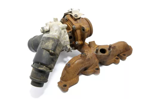 VW Passat Golf 6 Touran Turbolader Turbo Druckdose 03L253056D 1,6 TDI CAY (167392)