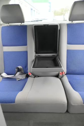 Golf 4 Limousine Sitz Rückbank Rücksitzbank Sitzfläche Sitze blau grau (167454)