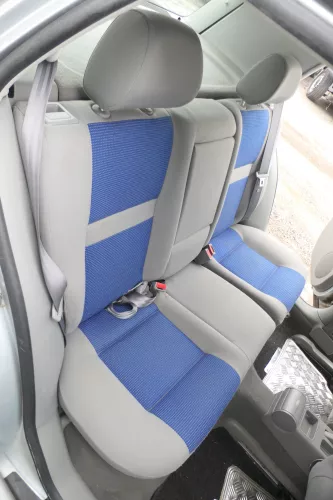 Golf 4 Limousine Sitz Rückbank Rücksitzbank Sitzfläche Sitze blau grau (167454)