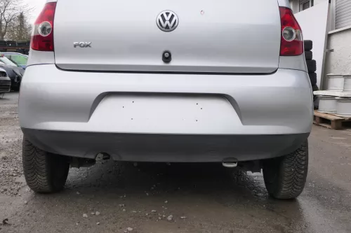 VW Fox 5Z Heckklappe Kofferraumklappe Klappe hinten + Scheibe silber LA7W (167485)