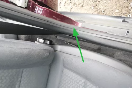 Audi A4 B5 Türdichtung Dichtung Tür vorne links Fahrertür innen auch rechts Beif (167523)