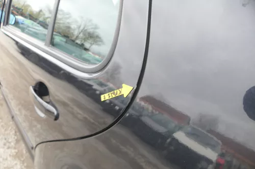 VW Golf 4 Limousine Tür hinten links schwarz LC9Z blackmagic (KEINkombi) p (167531)