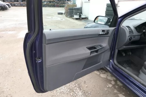 1x VW Polo 9N Türverkleidung Verkleidung Tür vorne links 2/3-Türer Fahrertür (167553)