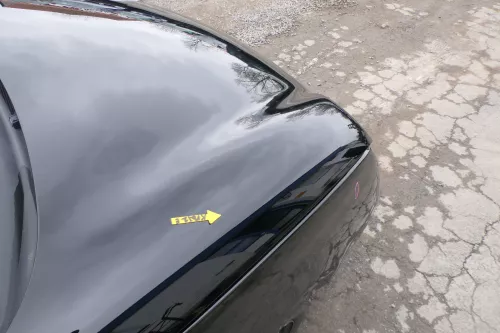 VW Lupo Motorhaube Klappe Frontklappe Haube vorne schwarz L041 (167563)