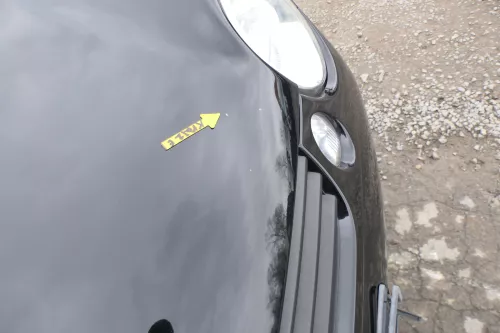 VW Lupo Motorhaube Klappe Frontklappe Haube vorne schwarz L041 (167563)