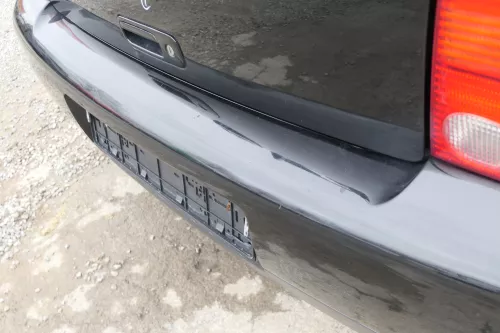 VW Lupo Stoßstange hinten Heckstoßstange Stoßfänger schwarz L041 (167569)