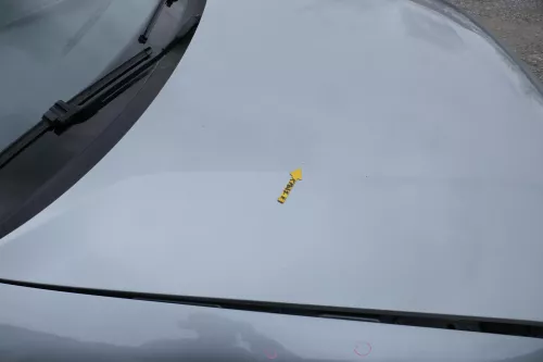 VW Passat 3BG Motorhaube Klappe vorne vorn Haube grau stonegrau LA7S (167586)