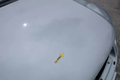 VW Passat 3BG Motorhaube Klappe vorne vorn Haube grau stonegrau LA7S (167586)