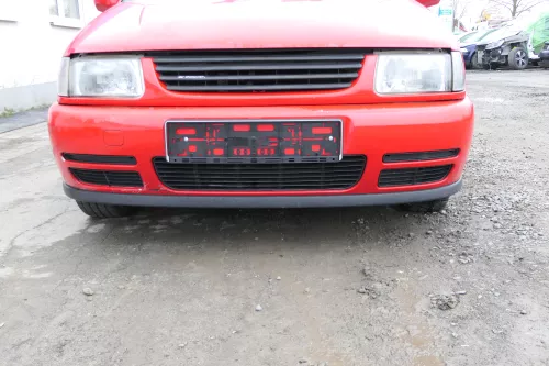 VW Polo 6N Stoßstange vorne breite Styling XXL Frontstoßstange rot LP3G
