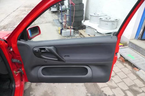 4x VW Polo 6N Türverkleidung Verkleidung Tür vorne links 2/3-Türer off-black (167628)