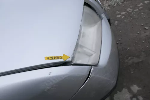 Skoda Fabia 6Y Motorhaube Klappe vorne silber grau LF7T mit Grill vorn (167703)