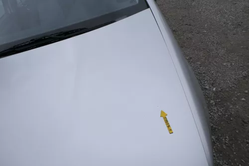 Skoda Fabia 6Y Motorhaube Klappe vorne silber grau LF7T mit Grill vorn (167703)